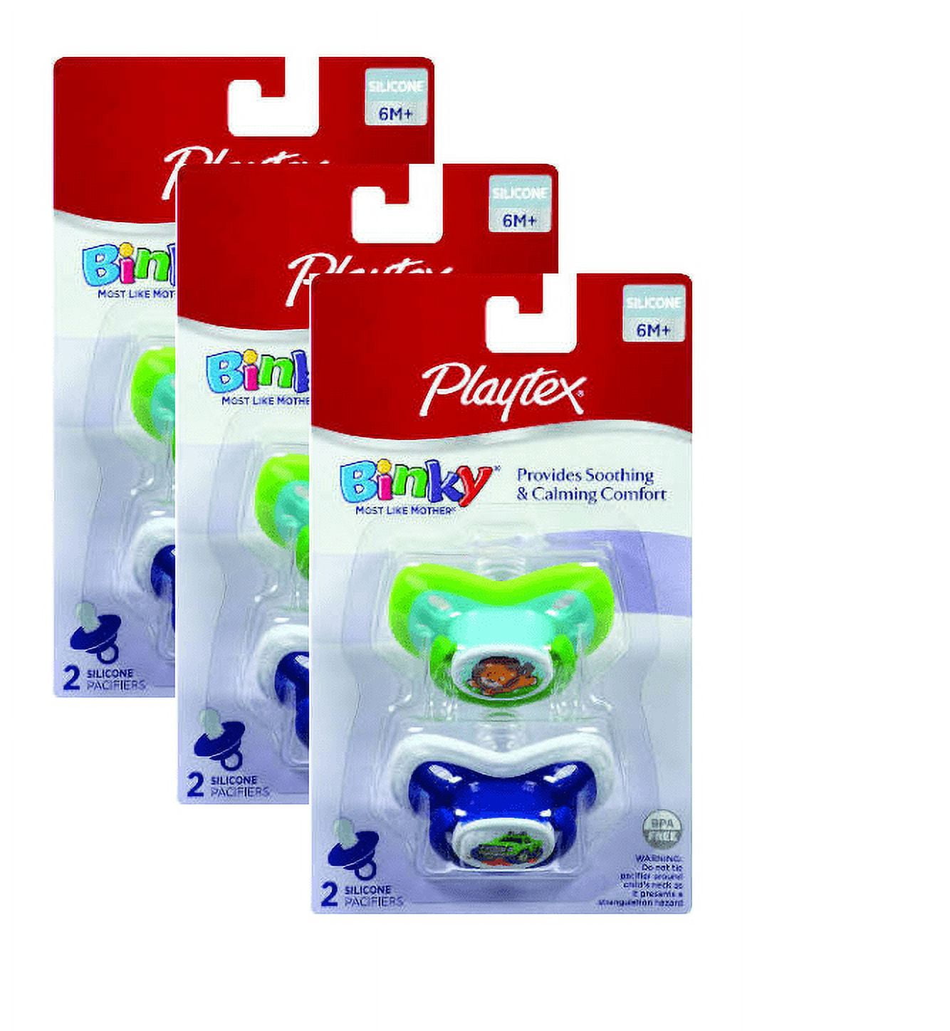 Playtex deals binky silicone
