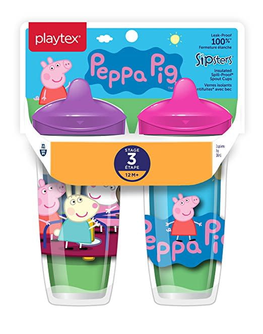 Peppa Pig Toddler Cup for Kids – 150ml Bamboo Cup for Baby with Silicone  Liner | Transition Sippy Cu…See more Peppa Pig Toddler Cup for Kids – 150ml