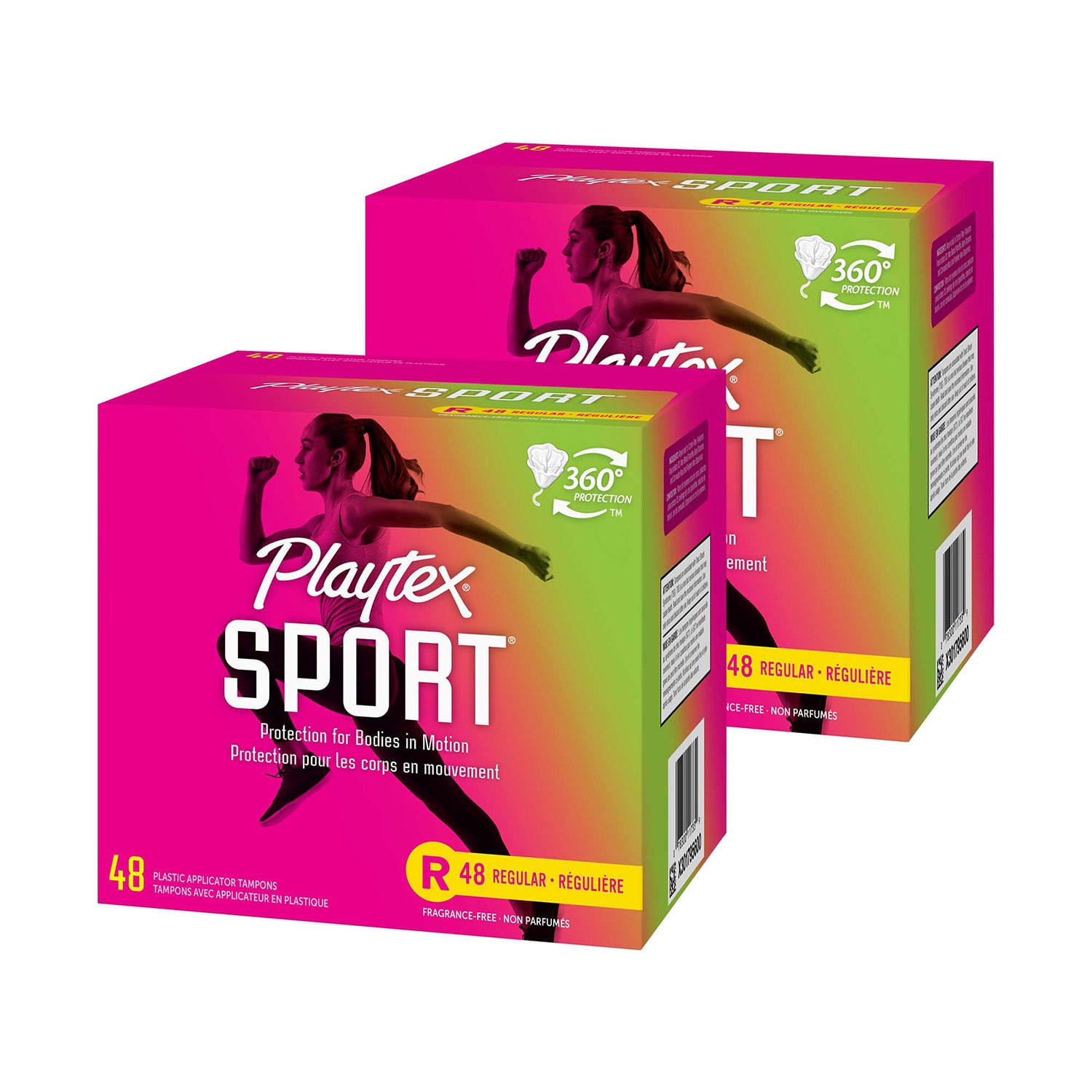 Playtex Sport Regular Tampons, 96 ct.