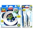 thumbnail image 1 of Playtex Toy Story Bowl, Steep sides for easy scooping, BPA Free, 4m+ & Playtex Disney Pixar Toy Story Fork and Spoon Utensil Set 12m+ (Designs May Vary), 1 of 5