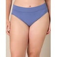 thumbnail image 1 of Playtex Tummy Smoothing High-Cut Brief Underwear Pack, 3-Pack  Chateau Blue/Salty Pepper Grey/Future Lavender 5XL Women's, 1 of 4