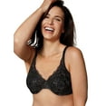 thumbnail image 1 of Playtex Secrets Beautiful Lift Embroidered Underwire Bra Black/Warm Steel Embroidery 42DD Women's, 1 of 4