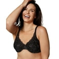 thumbnail image 1 of Playtex Secrets Beautiful Lift Embroidered Underwire Bra Black/Warm Steel Embroidery 38D Women's, 1 of 4