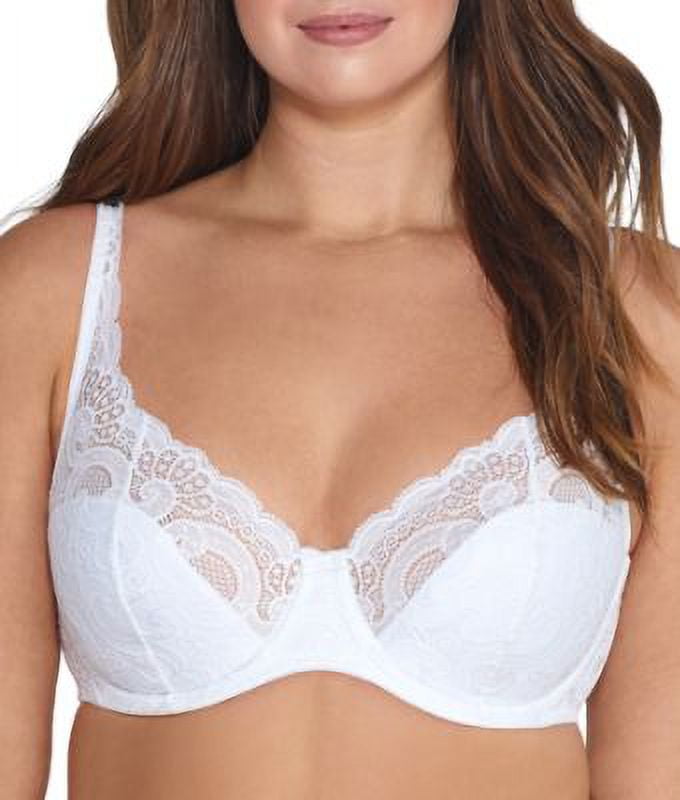 Playtex Love My Curves Thin Foam with Lace Underwire Bra (US4514