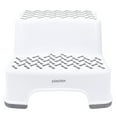 thumbnail image 1 of Playtex 2-Tier Step Stool for Kids’ Bathroom and Bedroom, White, 1 of 10