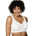 thumbnail image 1 of Playtex Wirefree Bra 18 Hour 4695 Front-Close With Flex Back M Frame Breathable Women's, 1 of 7