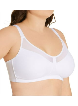 Fit for Me Women's Supportive Seamless Wirefree Bra, Style FT979, Sizes L  to 4XL 