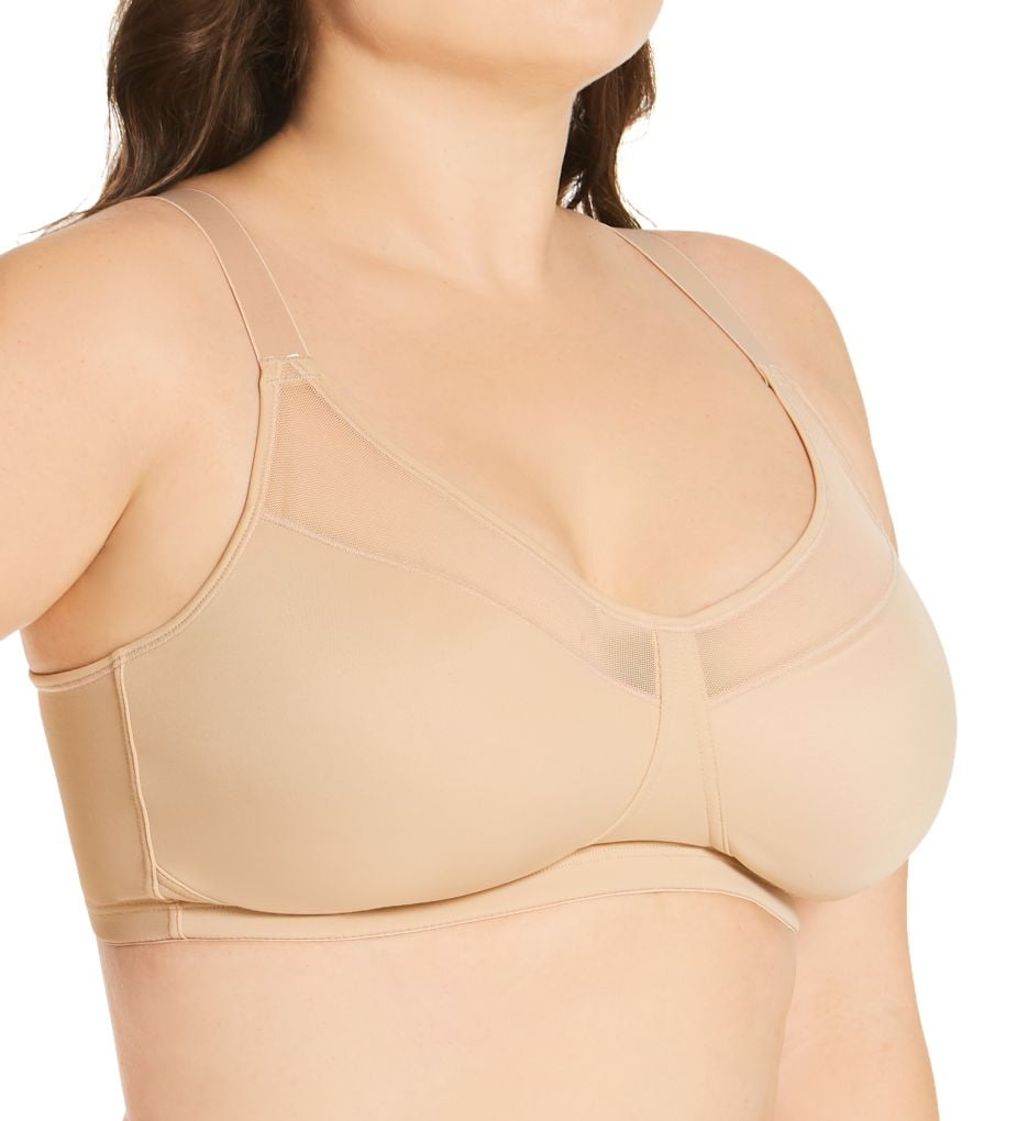 Playtex Wirefree Bra 18 Hour Smoothing Minimizer Smoothing Women's 4697 