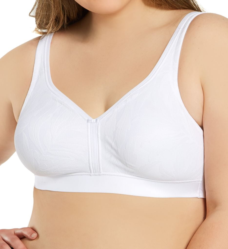 Playtex Women's 18 Hour Super Soft Cool and Breathable Wirefree Bra US4690,  White, 32DDD : : Clothing, Shoes & Accessories