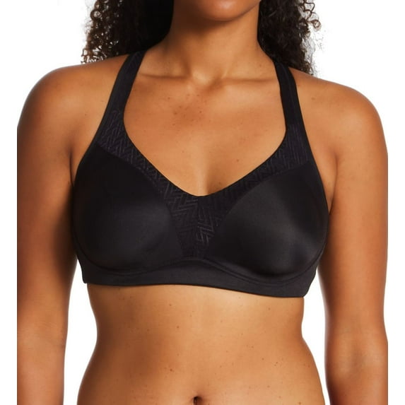 Playtex Women's Nylon Wire-free Bra, Black