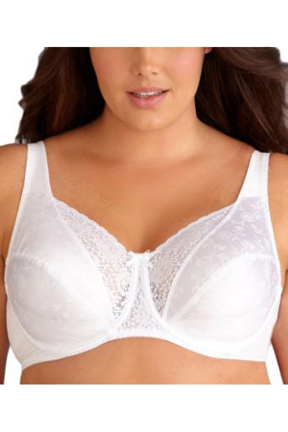 Women's Secrets Lifts & Supports Full Figure Unlined Underwire Bra, Style US4422