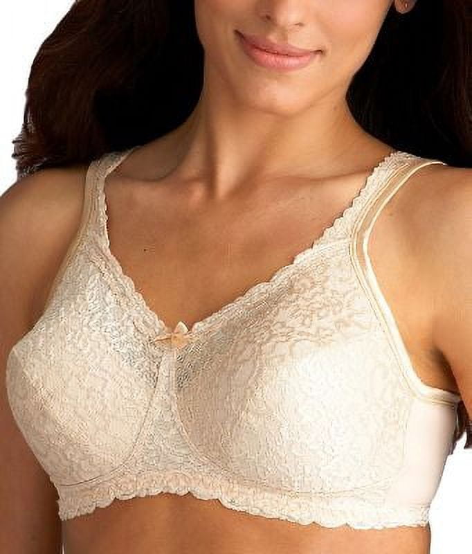 Playtex Womens 18 Hour Breathable Comfort Lace Wire-Free Bra Style-4088
