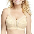 thumbnail image 1 of Playtex Womens 18 Hour Front-Close Wire-Free Bra Style-4695, 1 of 5
