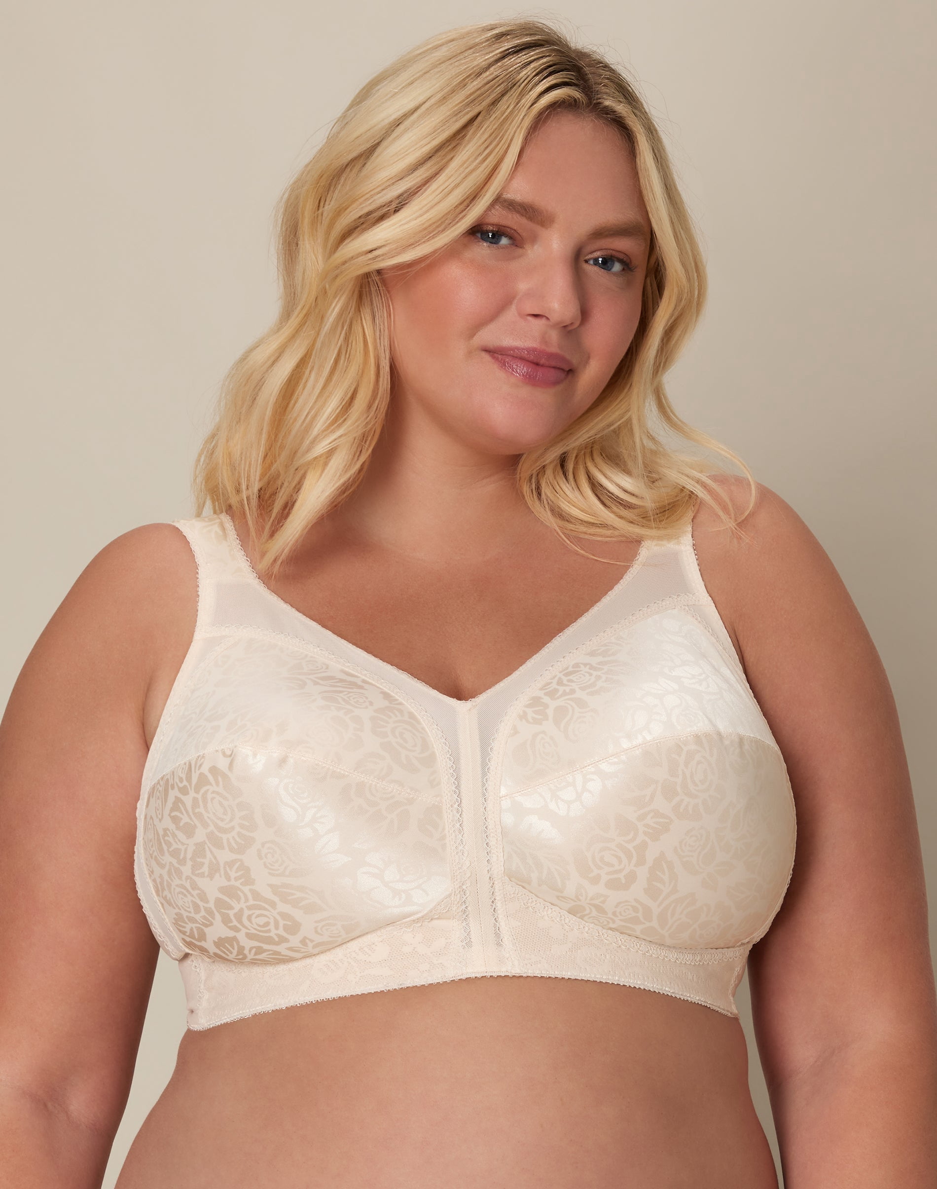 Playtex, Womens Wireless Bra, 4693, 18 Hour Plus-Size Support