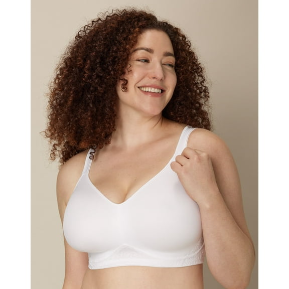 Playtex 18 Hour Side & Back Smoothing Wirefree Bra TruSUPPORT Women's 4049