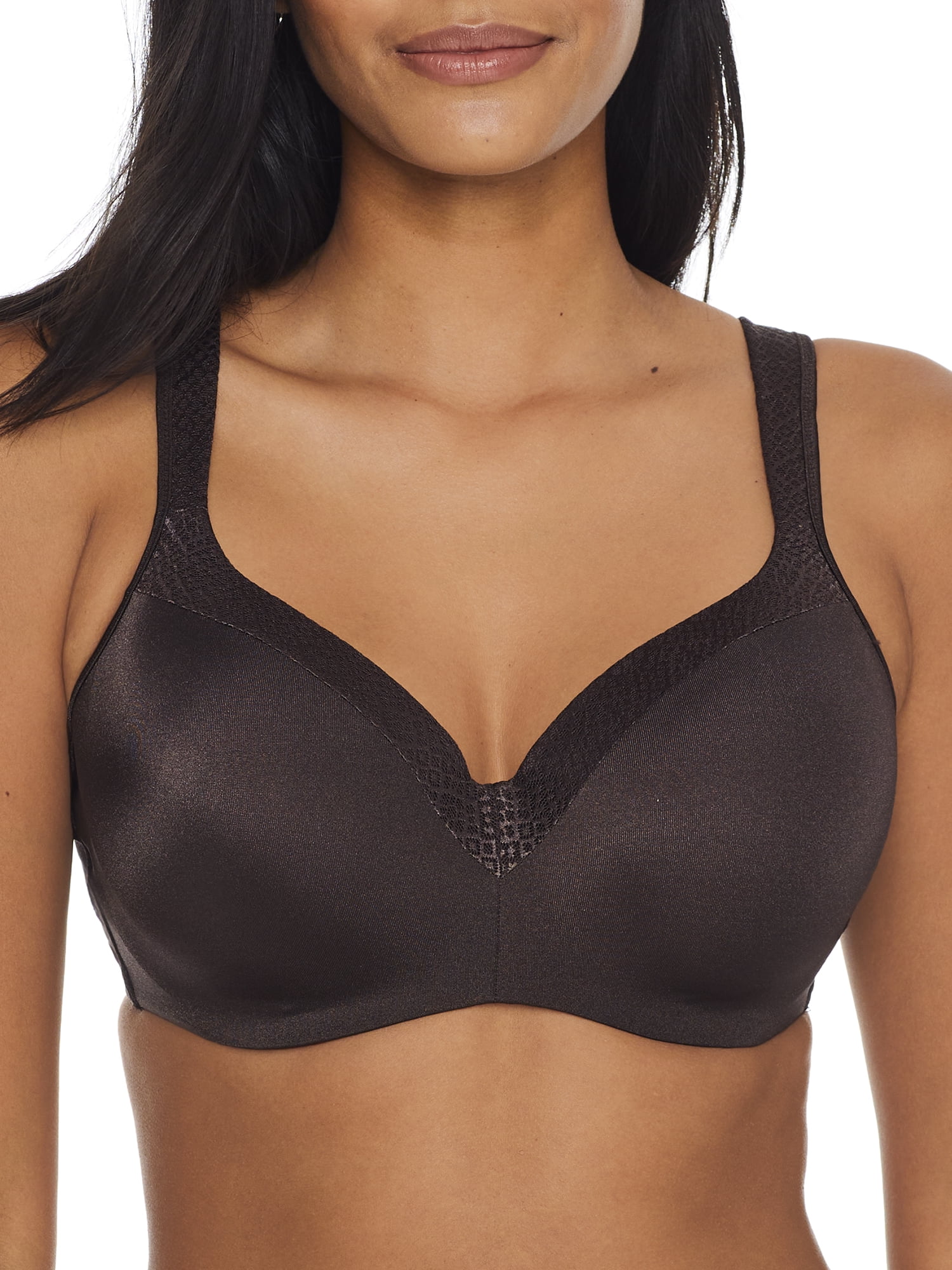 Playtex Women's Secrets Ultra Soft ComfortFlex Fit Convertible Wirefree Bra  US4832, Black, Small at  Women's Clothing store