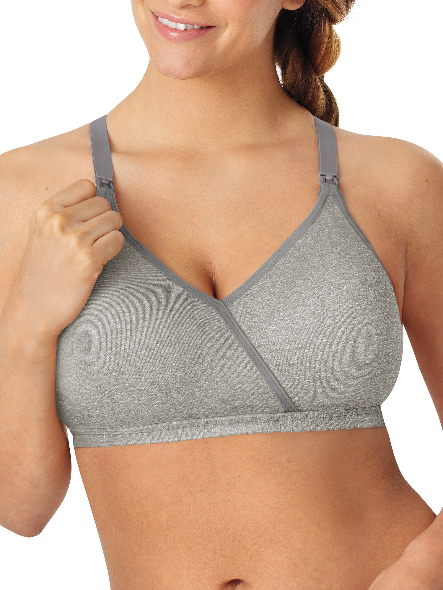 Playtex Womens Secrets Seamless Wirefree Nursing Bra with X-Temp Cooling, 2XL - image 1 of 3