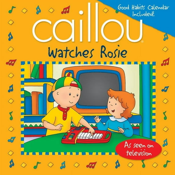 Playtime Caillou: Watches Rosie, (Paperback)