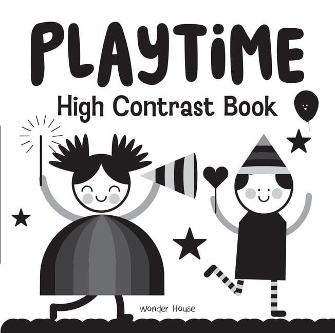 Playtime High Contrast, (Board Book)