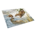 thumbnail image 1 of Playtime Otters Glass Cutting Board Large, 1 of 2