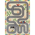 thumbnail image 1 of Playtime Racetack Rug, Ivory, 1 of 4