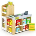 thumbnail image 1 of Playtime by Eimmie Wood Grocery Store Playset w/ Accessories for 18" Dolls, 1 of 7