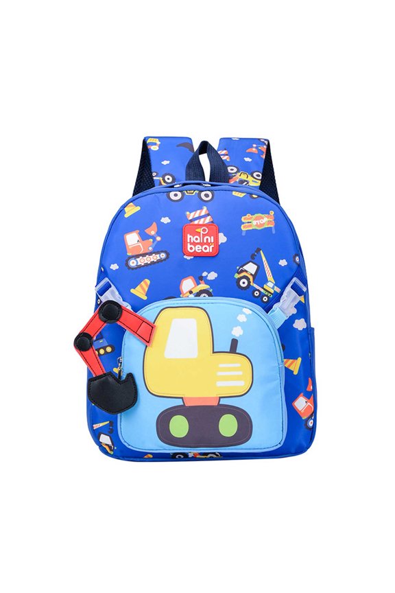 Spine Protection Large Capacity Backpack Trendy Nylon Daypack for Outdoor Spring Trips 1pc 2 Colors