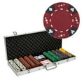thumbnail image 1 of Playzaic 500-piece Aluminum Ace King Poker Chip Case - 14-gram Heavy Clay Composite Set, 1 of 1