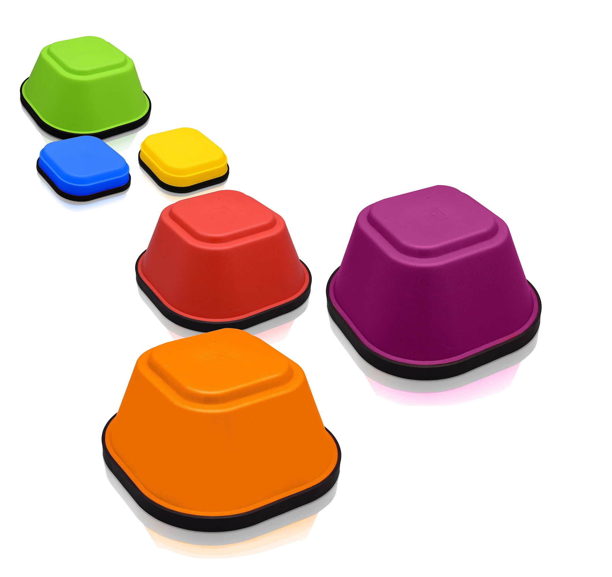 PlayzoneFit Deluxe Stepping Stones 6pc