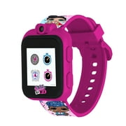 Playzoom Lol Surprise! Girls Childrens Smart Watch - Pink/Blue Glitter W/ 'I Love Rock N Roll'