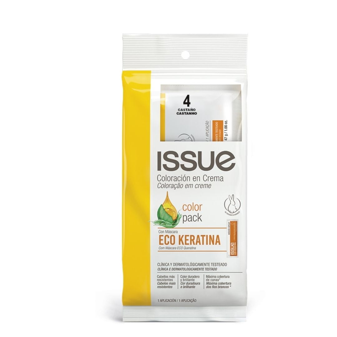 Issue Color Keratin Pack, Includes Color, 20 Vol Peroxide and Keratin ...