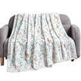 thumbnail image 1 of Plazatex Jas plush Decorative Warm and Comfortable Machine Washable Throw 60" x 70" White, 1 of 1