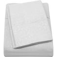 thumbnail image 1 of Plazatex Vine Print 90GSM Brushed Microfiber Soft Wrinkle Free Sheet Set White Queen, 1 of 2