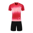 thumbnail image 1 of Plcasen Active Boys Short Sets - 2 Piece Performance Crewneck Short Sleeve T-Shirt and Shorts Boys Athletic Sets (5-15), 1 of 5
