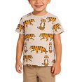 thumbnail image 1 of Plcasen Boys T-Shirts Kids Short Sleeve Crewneck Basic Tees Casual Tops 3-10 Years, 1 of 7