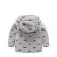 thumbnail image 1 of Plcasen Newborn Infant Baby Boys Girls Cartoon Fleece Hooded Jacket Coat with Ears Warm Todder Kids Outwear Coat, 1 of 3