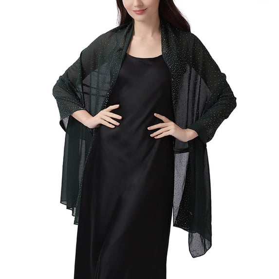 Plcasen Shawls Wraps For Women,Evening Dress Chiffon Cape Scarf For Wedding formal Summer Sun Protection