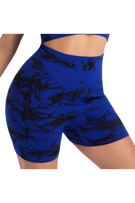 Women's Workout Gym Shorts Booty Yoga Biker Shorts Scrunch Butt High Waisted Athletic Leggings