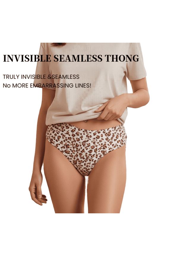 Women's Camouflage Thong Panties, Multicolor (6-Pack)