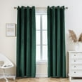 thumbnail image 1 of Pleasant Boulevard Velvet Blackout Grommet Thick Curtains, 52" x 84", 2 Panels, 1 of 8