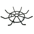 thumbnail image 1 of Pleasant Hearth 24" Steel Wagon Wheel Fire Pit Wood Grate, 1 of 2