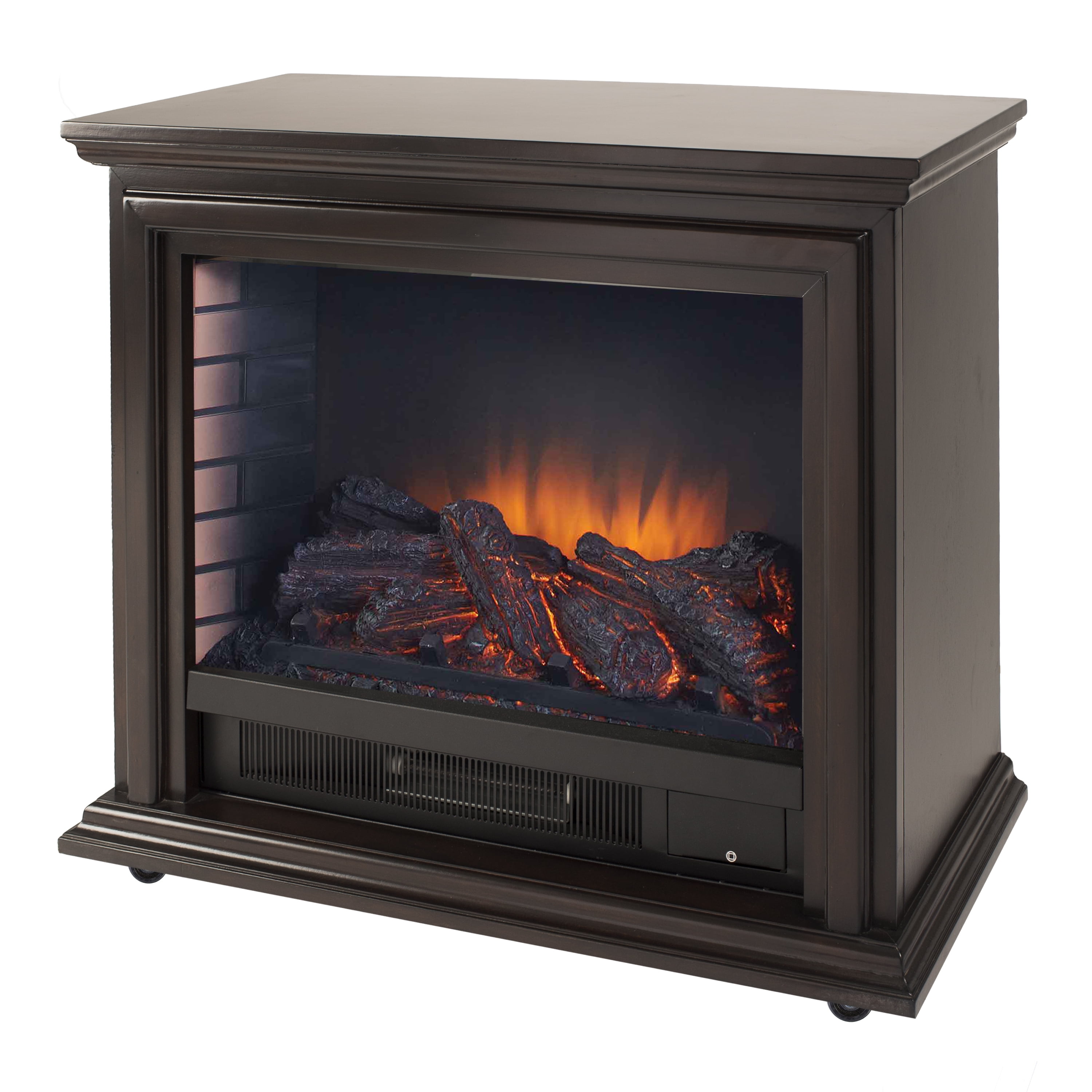Pleasant Hearth 31.75’’ x 27.25’’ Free Standing 5200 BTU Infrared Electric Indoor Fireplace