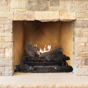 Pleasant Hearth Fireplace Log Set 999 hr 1 pk