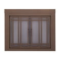 thumbnail image 1 of Pleasant Hearth Aerin Collection Fireplace Glass Door, Burnished Bronze, Large, 1 of 6