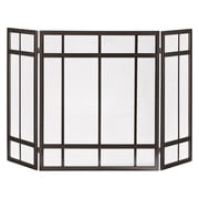 Pleasant Hearth FA017SB Mission Style Fireplace Screen