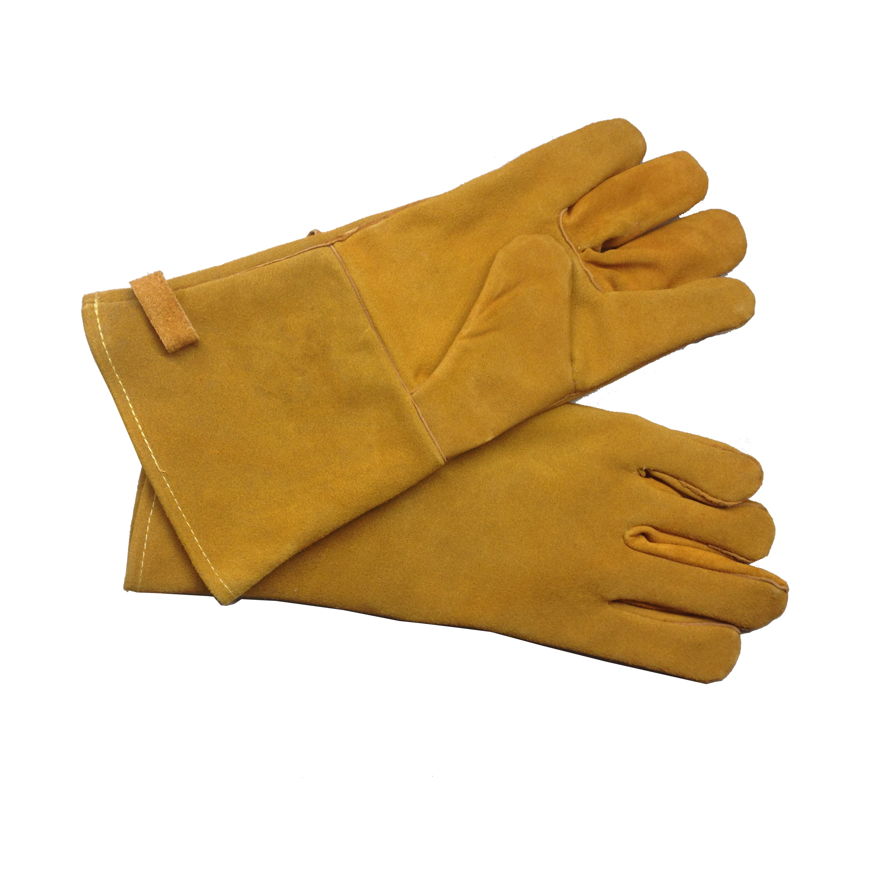 Pleasant Hearth FA310G Brown Fireplace Gloves