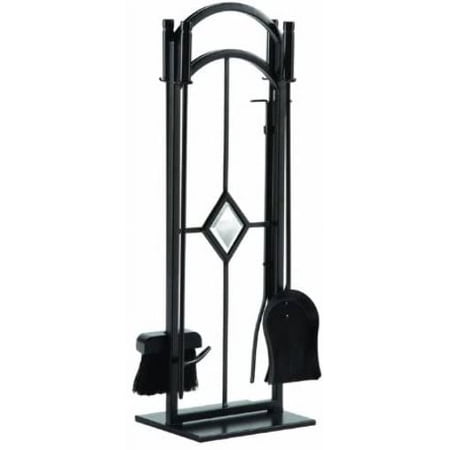 Pleasant Hearth FA328T Diamond 5 Pc Steel Fireplace Toolset