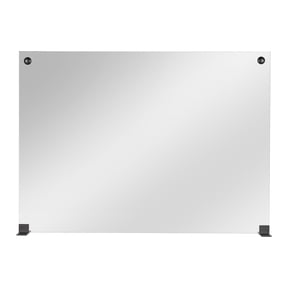 Pleasant Hearth Glass Fireplace Screen - Small