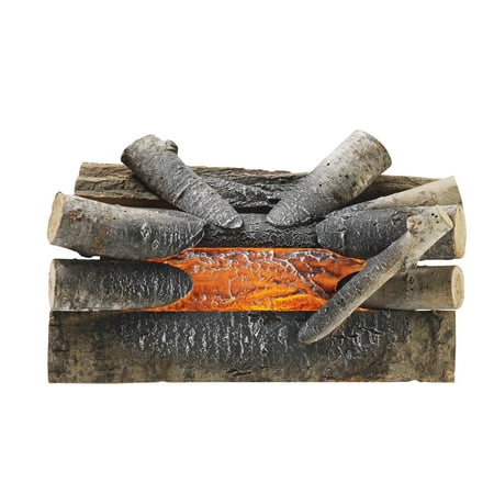 Pleasant Hearth L-20W Electric Crackling firelog