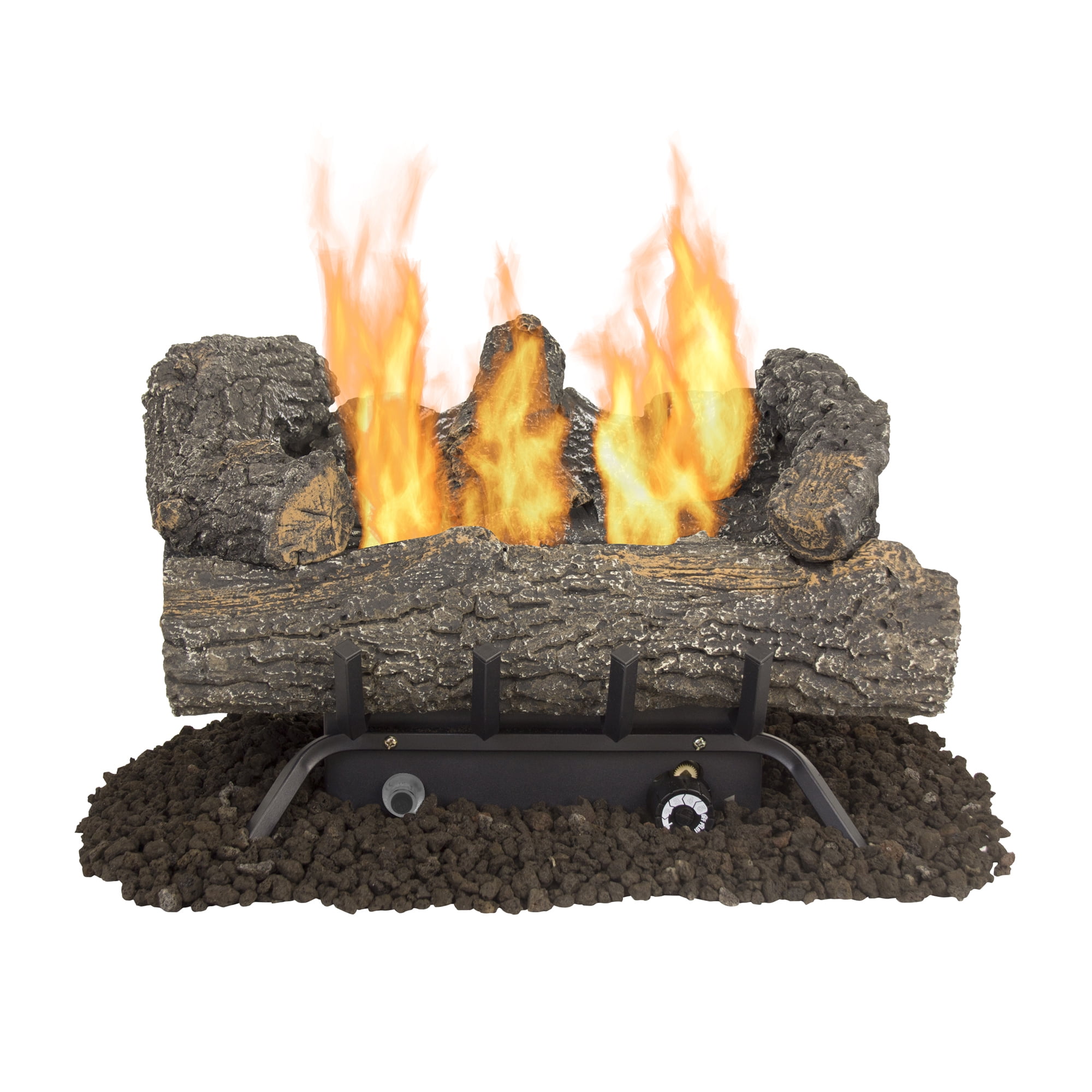 Pleasant Hearth VFL2-SO18DT 18 Southern Oak Vent Free Gas Log Set 30,000  BTU's - Walmart.com